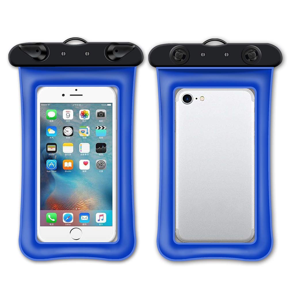 **PAPABA Clear Waterproof Phone Pouch – Universal Floating Dry Bag Case for Underwater Use, Touch Screen Compatible – Perfect for Swimming, Beach, Kayaking & Outdoor Activities**