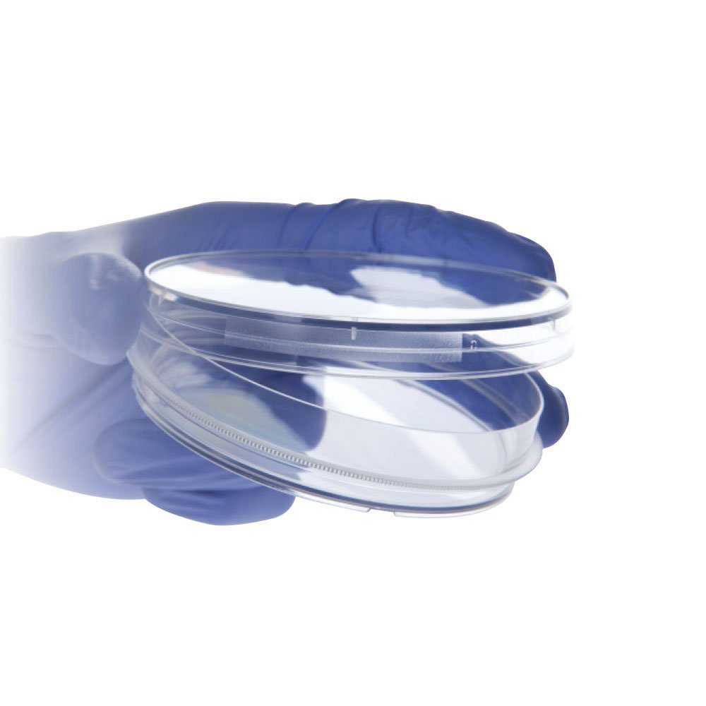 60x15mm Sterile Petri Dishes with Gripping Edge - 10 Dishes per Sleeve, 500pcs Bulk Pack - Perfect for Microbiology Lab, Cell Culture & Science Experiments