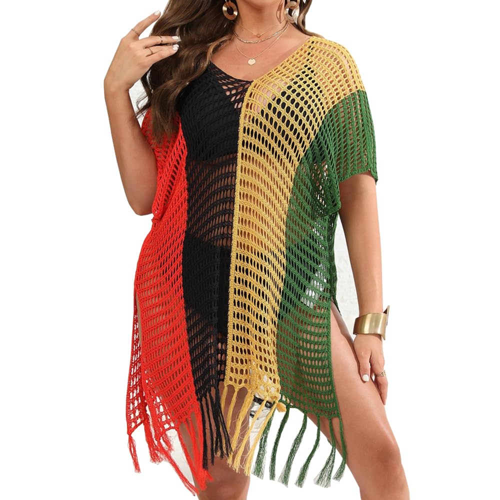 Women's Crochet Bikini Cover Up - Stylish Beach Dress for Pool, Swimwear & Summer Outfits | Perfect for Beach Vacations, Resort Wear & Boho Fashion