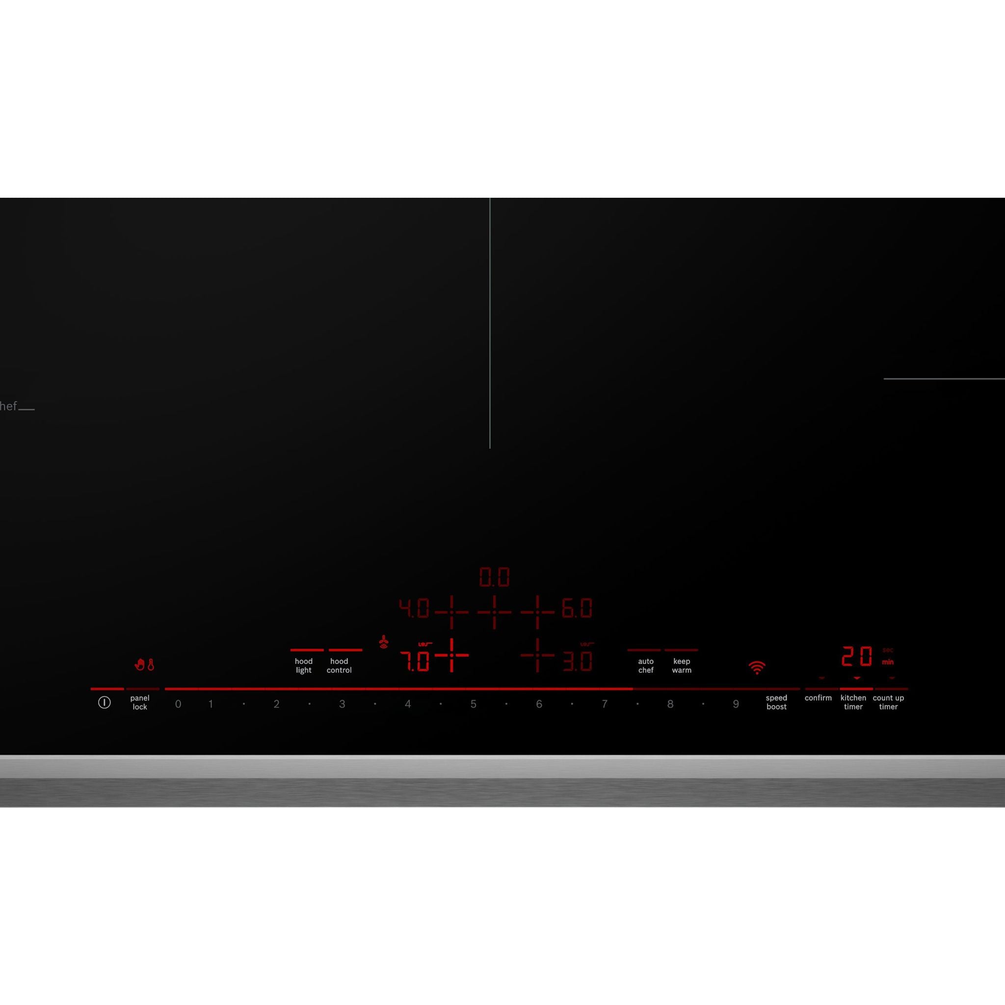 Bosch 36-Inch Induction Cooktop - NIT8660SUC Black | Professional Built-In Electric Stove with Fast Heating & Precise Temperature Control | Perfect for Modern Kitchens & Home Chefs