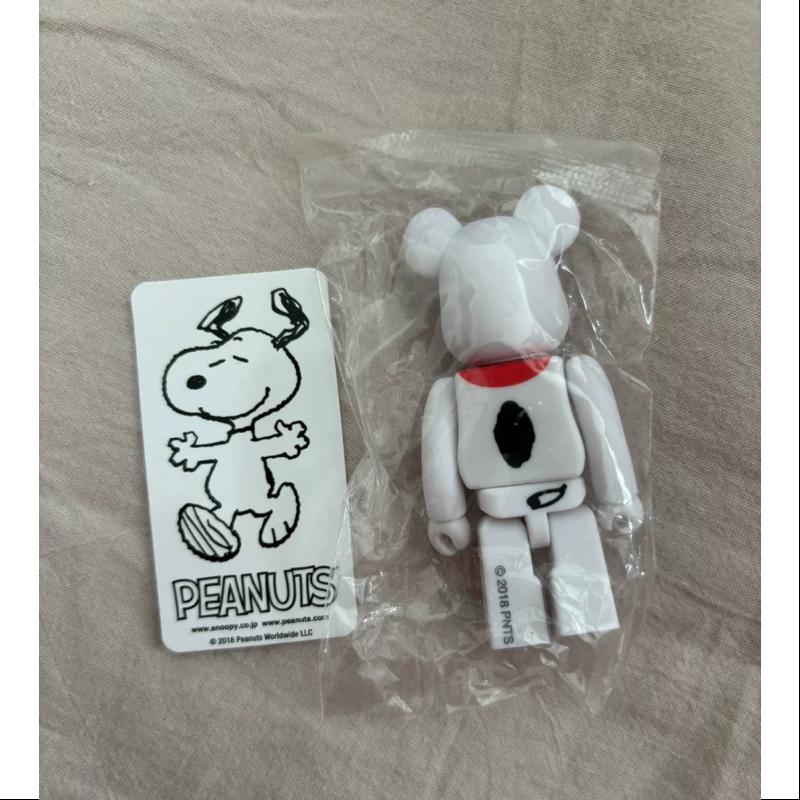 Bearbrick Series 36 ANIMAL Peanuts 100% Collectible Vinyl Art Toy - Perfect for Display, Gifts & Anime Fans Collection