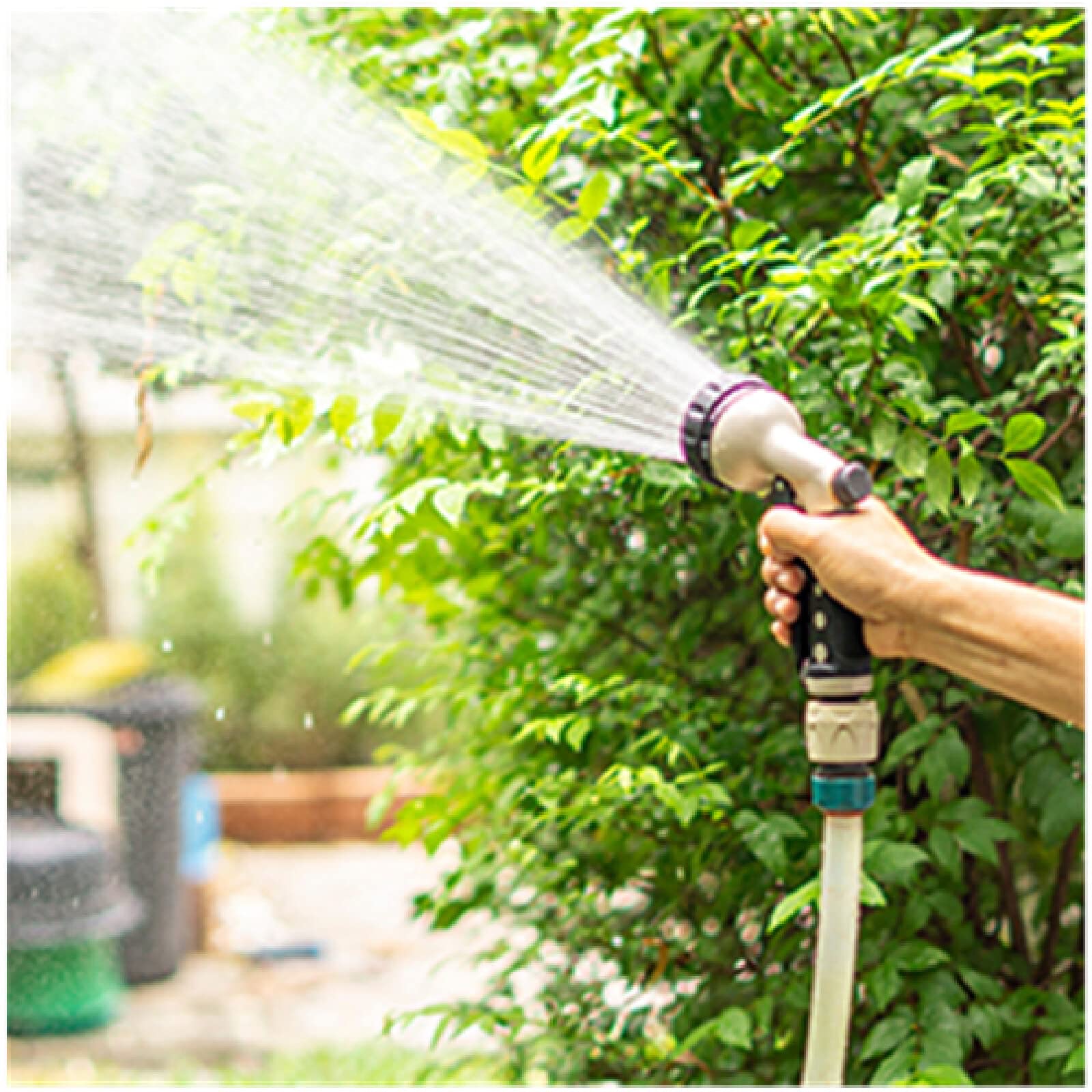 Braided PVC Pipe - Flexible Clean Water Hose, PVC Reinforced Hose, Non-Hard Anti-Freeze Pipe (3 Meters) for Garden Irrigation, Home Plumbing & Outdoor Watering