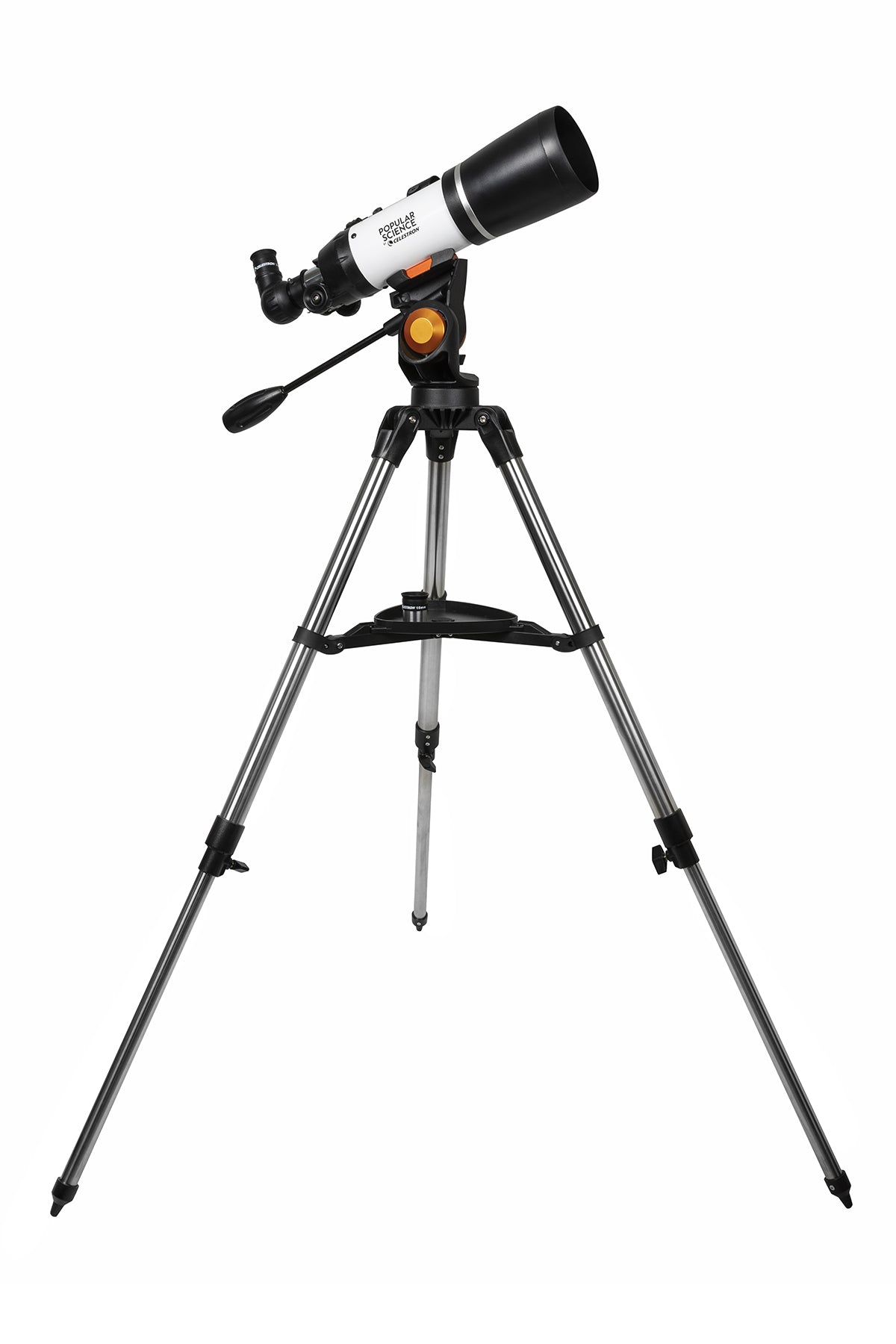 Celestron AstroMaster 80AZS Telescope with Smartphone Adapter & Bluetooth Remote - Best Astronomy Telescope for Stargazing, Moon Observation & Astrophotography (Perfect for Beginners & Hobbyists)