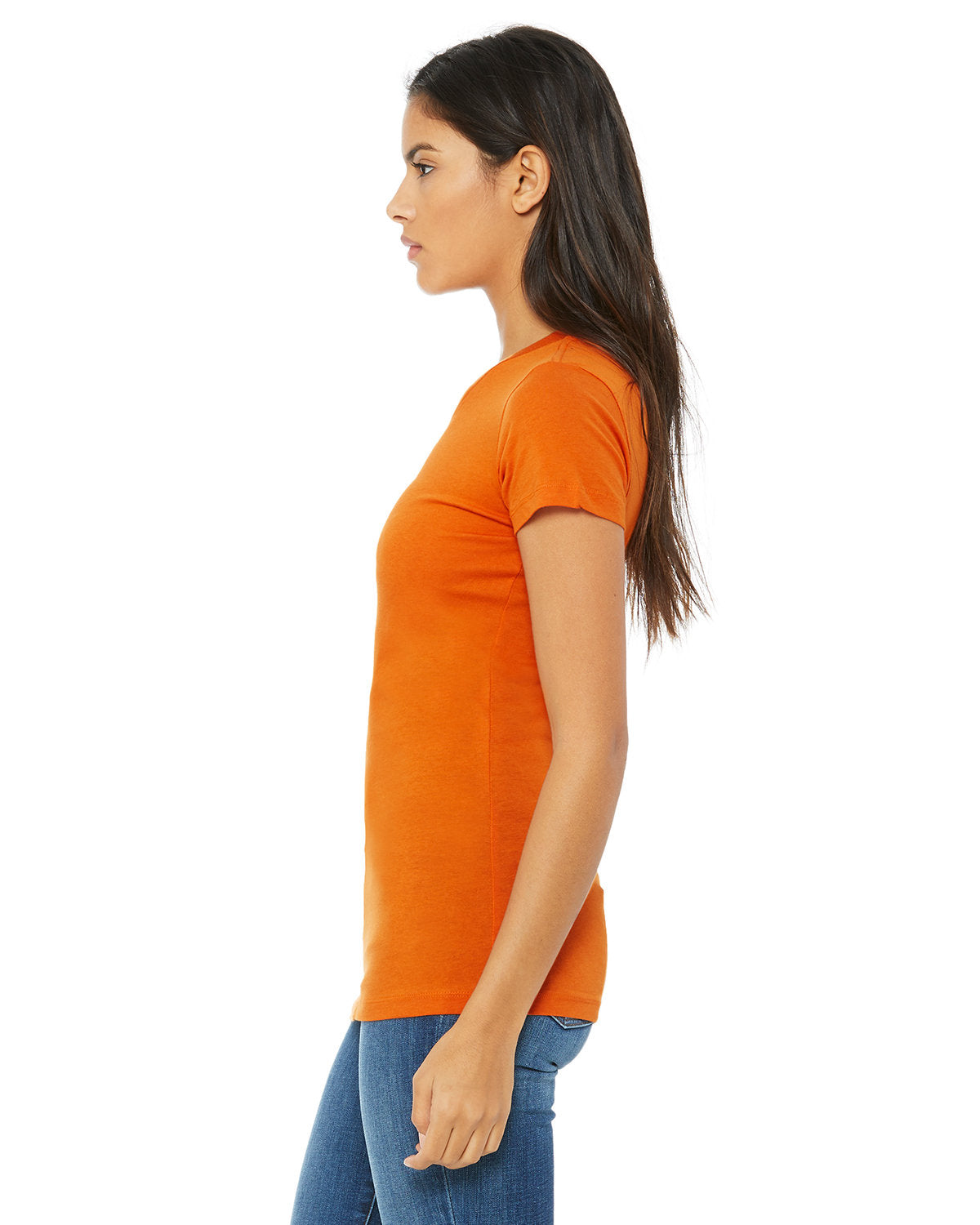 Bella + Canvas 6004 Women's Slim Fit Short Sleeve V-Neck T-Shirt - Soft & Comfortable Casual Tee for Everyday Wear, Gym, and Layering