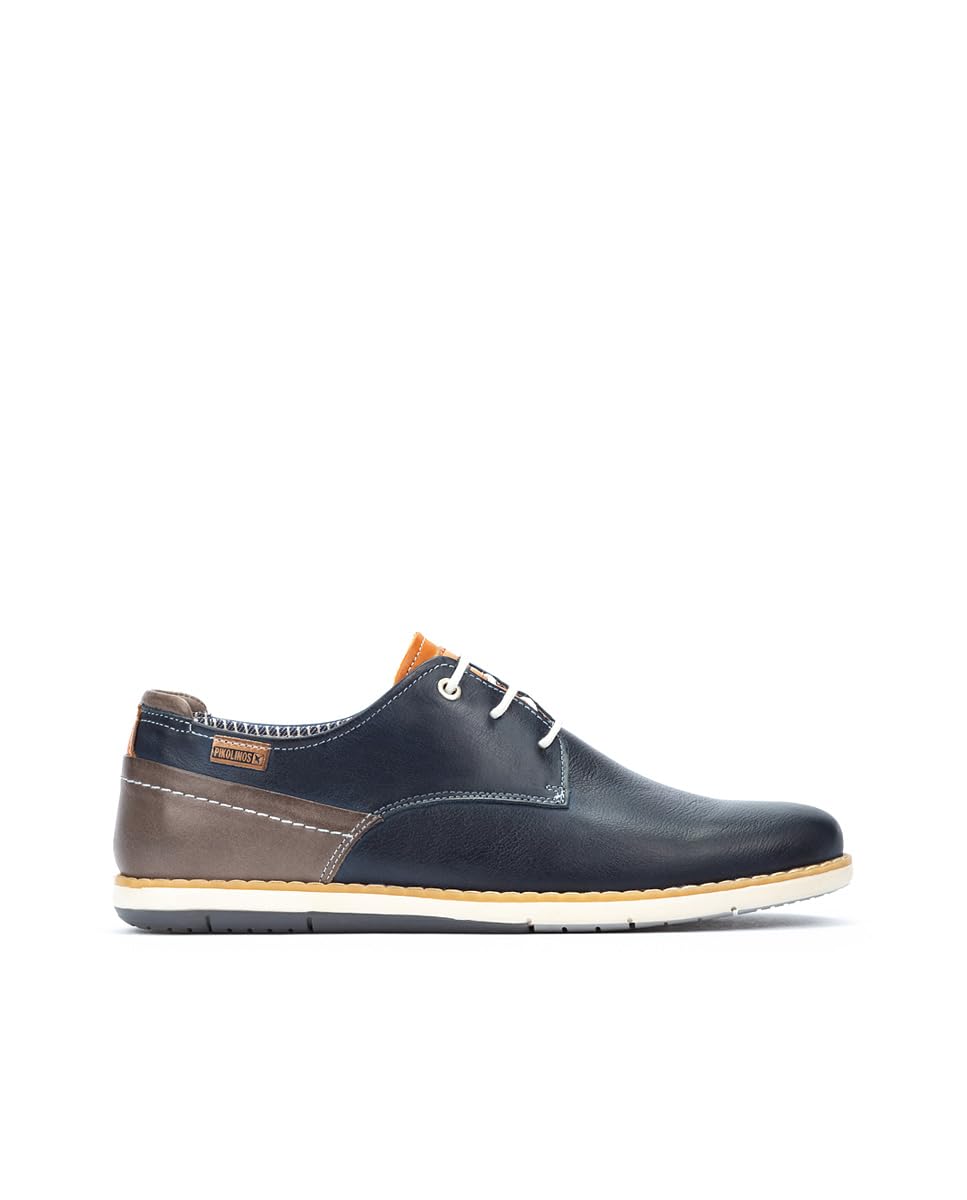 PIKOLINOS Men's Jucar Leather Lace-Up Dress Shoes - Stylish & Comfortable Formal Footwear for Office, Wedding & Business Events