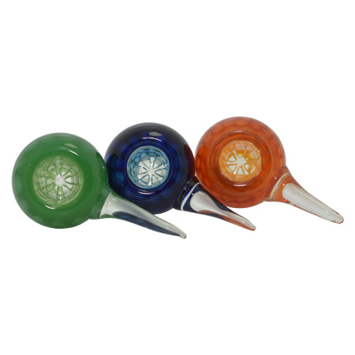 Premium Glass Bong Bowl with Built-in Glass Screen - Perfect for Dry Herbs & Smooth Smoking Experience | Ideal for Home Use, Parties & Relaxation