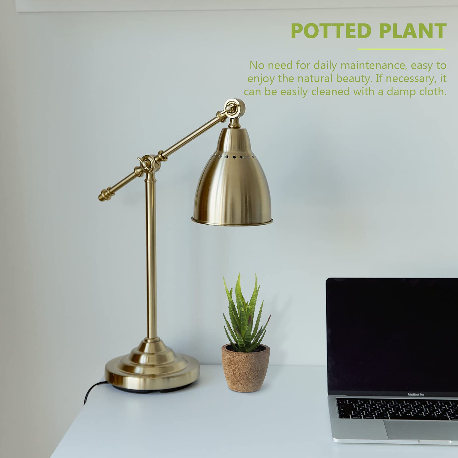 4pcs Realistic Artificial Succulent Bonsai Plants - Fake Plastic Desktop Decor for Home Office Desk, Zen Garden, Wedding Centerpiece & Shelf Decoration