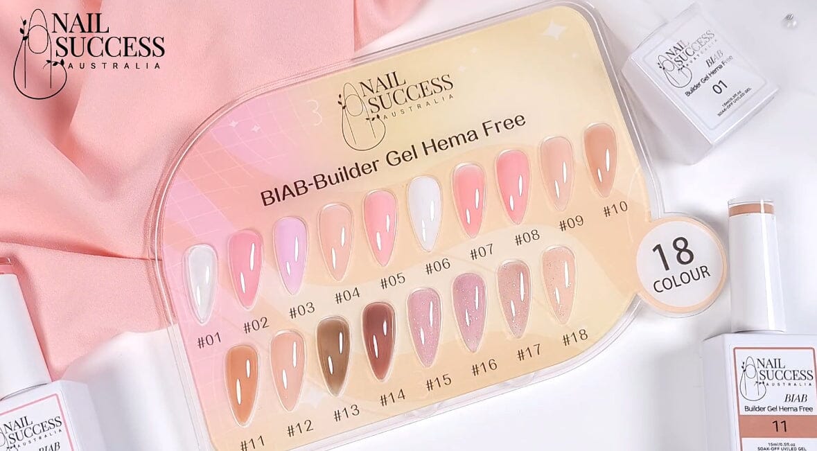 Professional HEMA-Free Nail Builder Gel - Strong & Durable for DIY Manicures, Nail Extensions & Salon-Quality Nails at Home