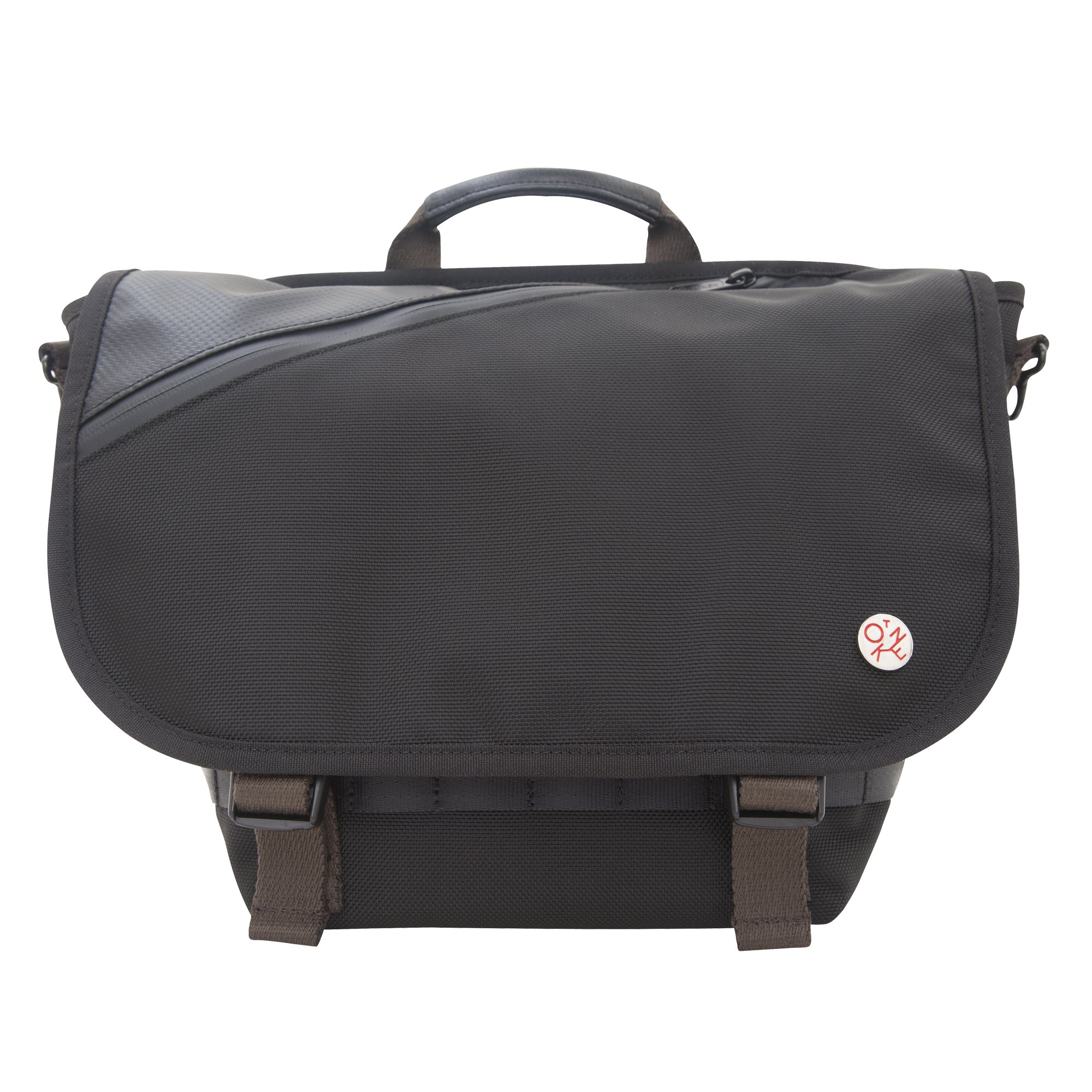 Grand Army Messenger Bag - Black One Size - Durable Crossbody Shoulder Bag for Men & Women - Perfect for Work, Travel & Everyday Use