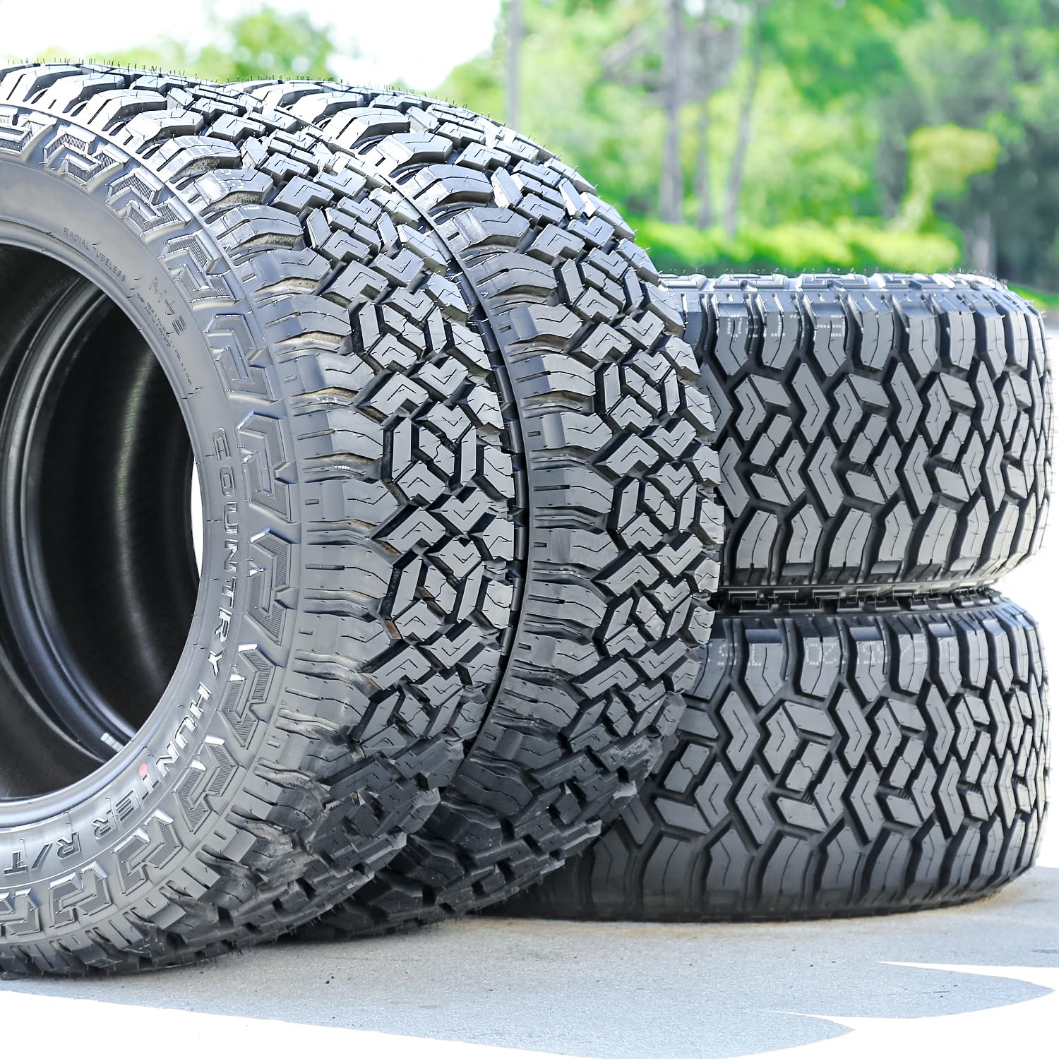RT35X12.50R20LT FURY RT All-Terrain Tires - Premium Off-Road & Mud Tires for Trucks, SUVs, and Jeeps - Durable Traction for Adventure, Hunting, and Outdoor Exploration