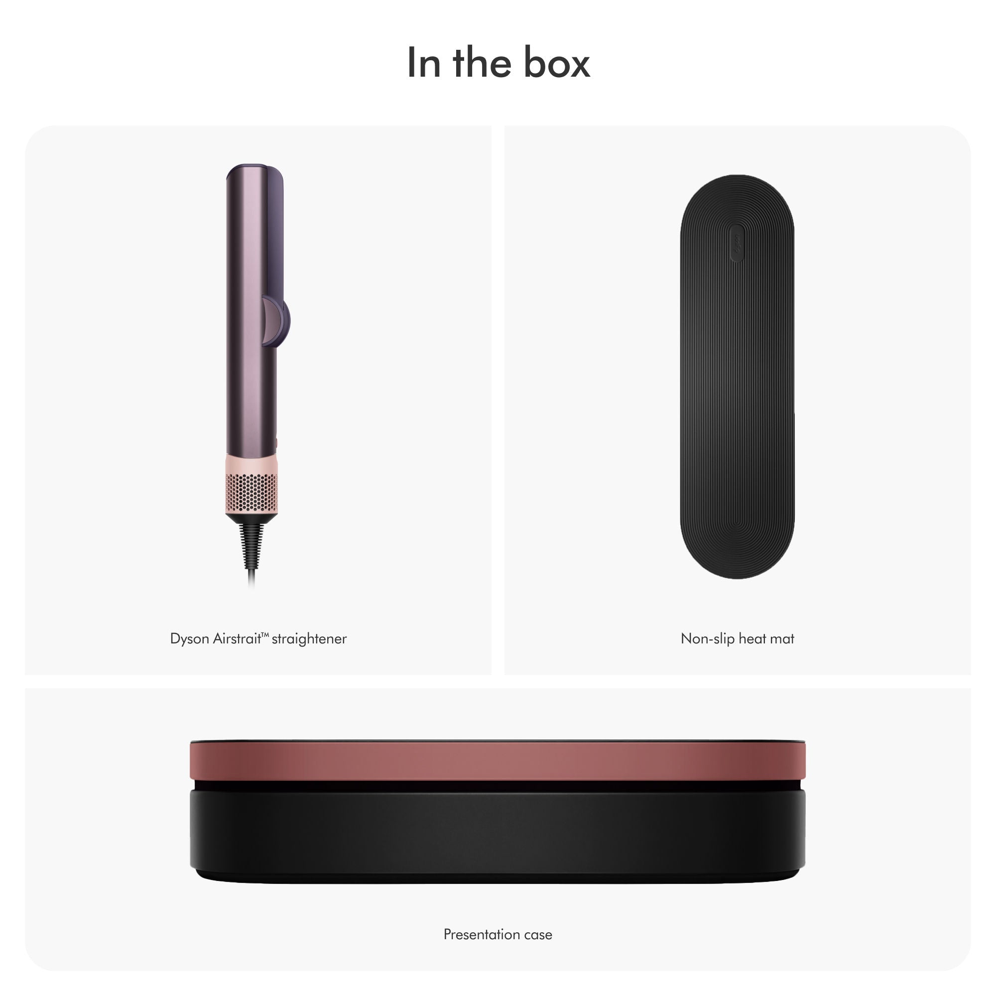 Professional Airstrait Hair Straightener - Ionic Ceramic Flat Iron for Frizz-Free Smoothing - Perfect for Home & Salon Styling
