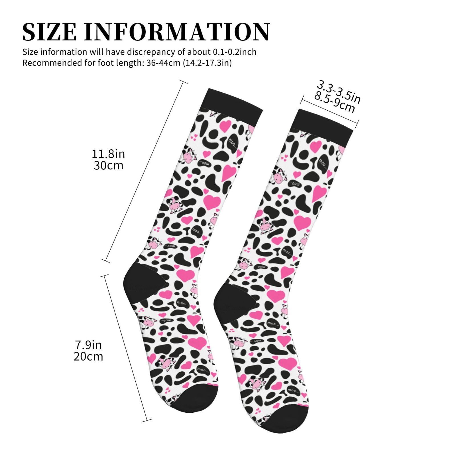 Tie Dye Compression Socks - Knee High Support Socks for Women & Men - Running, Athletic, Hiking Socks - Perfect for Sports, Travel & Varicose Vein Relief