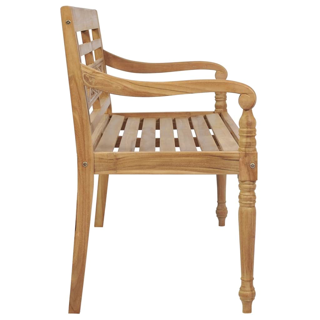 Outdoor Teak Wood Garden Bench 47.2
