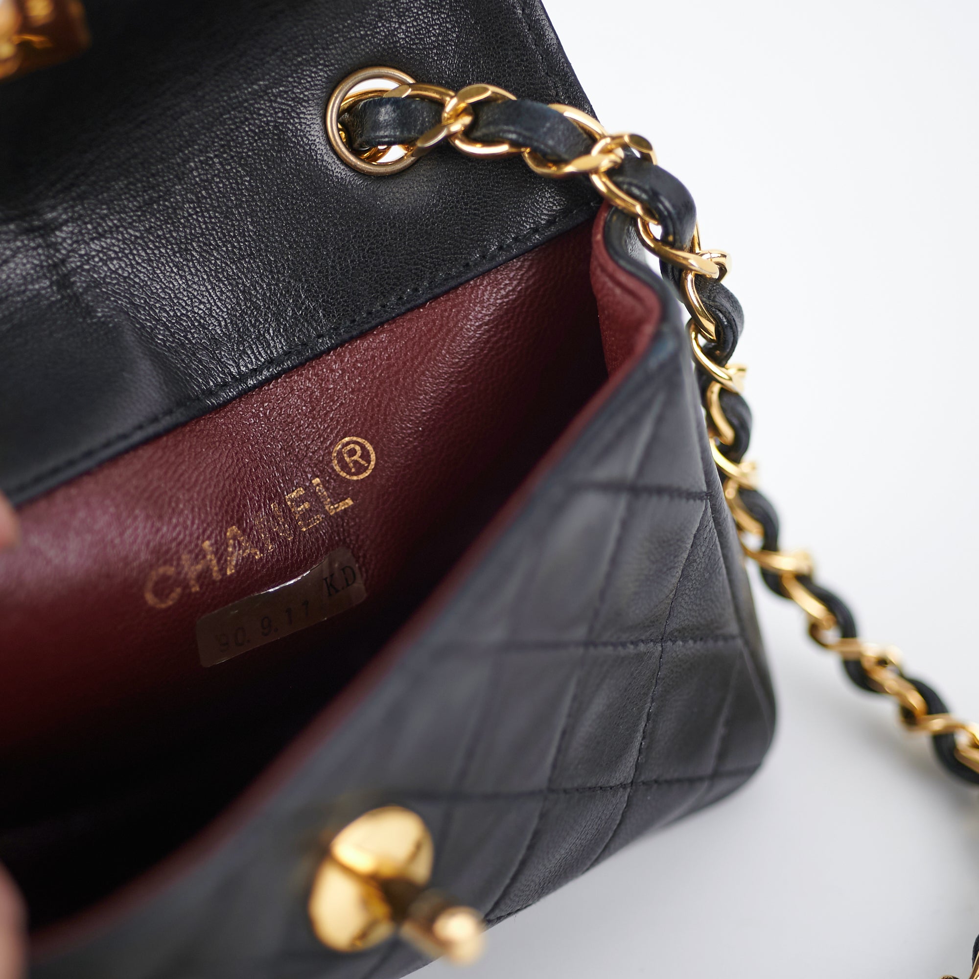 Chanel Mini Vintage Lambskin Black Flap Bag - Authentic Luxury Crossbody Purse for Women | Perfect for Date Night, Parties & Special Occasions