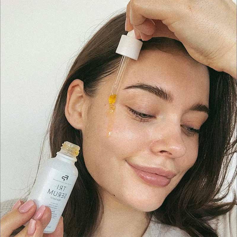 Formulae Prescott Tri Serum - Anti-Aging Face Serum with Hyaluronic Acid & Vitamin C for Glowing Skin | Day & Night Moisturizer for Women & Men | Perfect for Dry, Sensitive Skin & Wrinkle Reduction