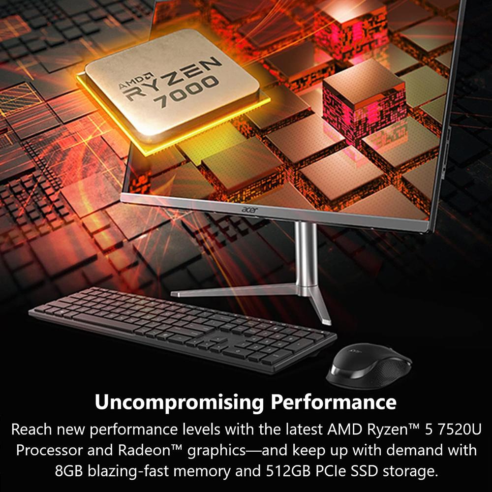 Acer Aspire C24-1700 All-in-One Desktop - 23.8