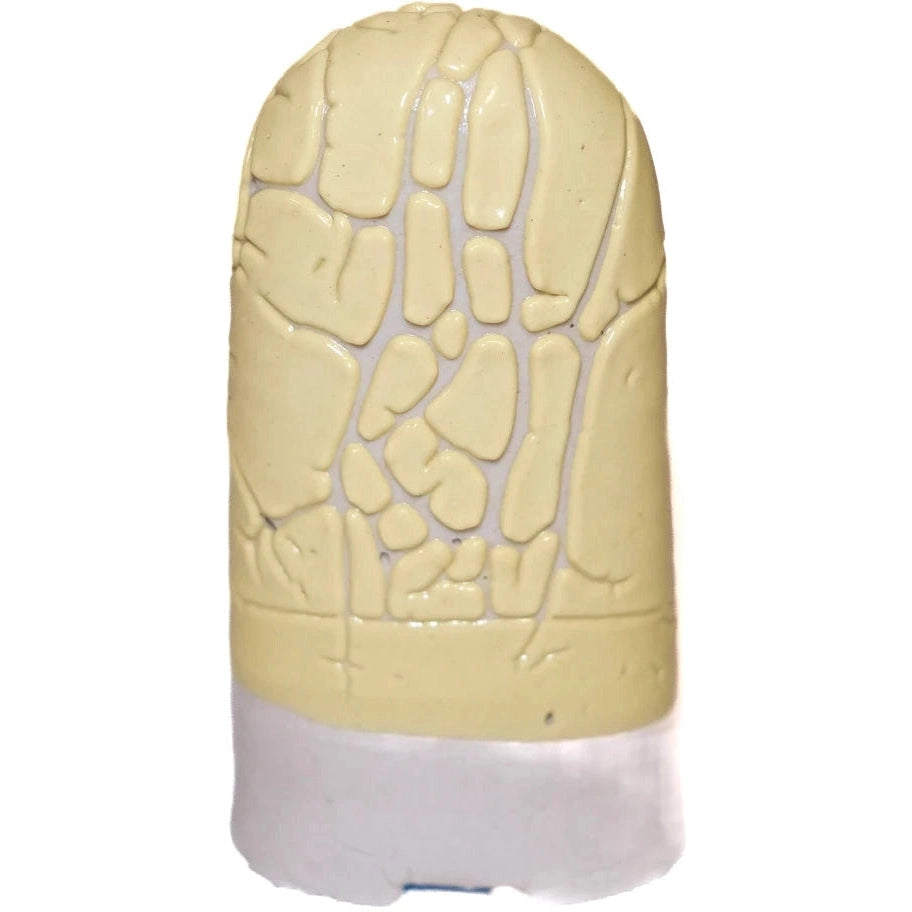 Ritual Glaze △5 6 Crawl Yellow Ceramic Vase - Modern Home Decor for Living Room, Bedroom & Office Centerpiece