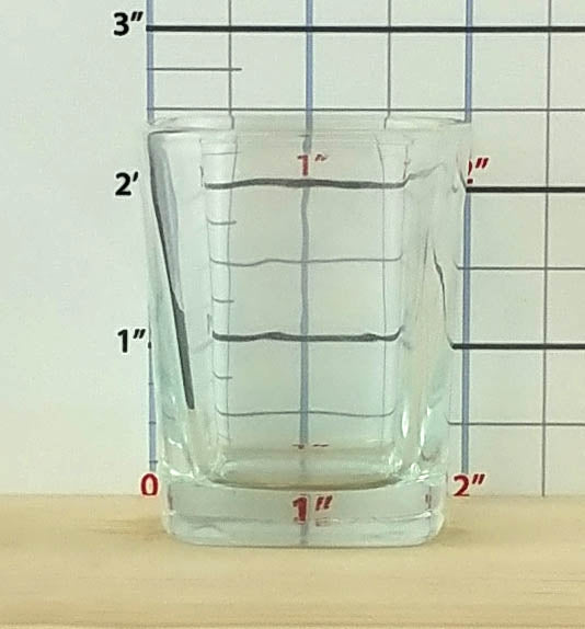 BarConic® 2.25oz Square Shot Glass Set - Premium Tempered Glass for Whiskey, Tequila & Liquor - Perfect for Home Bars, Parties & Gifts