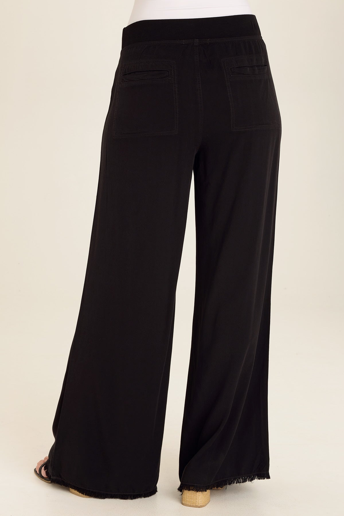Women's High Waisted Twill Beach Pants - Lightweight, Breathable & Quick Dry for Summer Vacations, Travel & Casual Outings