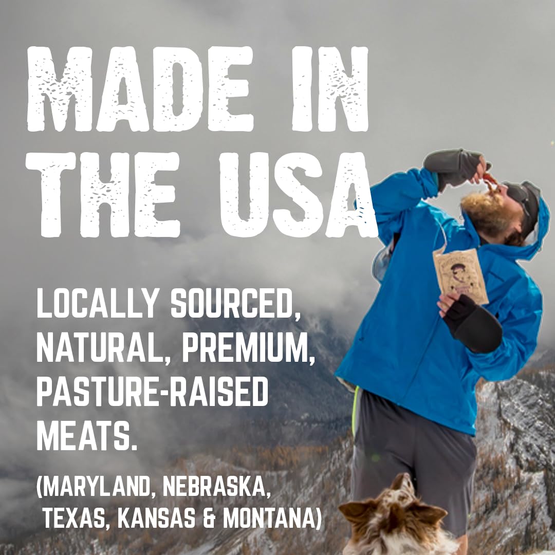 Premium Beef Jerky & Meat Sticks Variety Pack - High Protein, Low Carb, Low Sugar, Gluten Free Snacks - Healthy Keto & Paleo Snacks for Adults & Kids - Made with 100% Grass-Fed Beef - Perfect for Hiking, Camping & Road Trips (Noah's Ark 26 Pack)