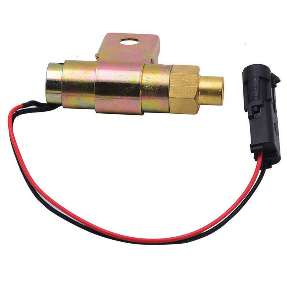 12V Fan Clutch Solenoid Valve 1689785C91 3551298C92 1674088C91 - Compatible with Horton Bendix Kysor Borg Warner Systems - Heavy Duty Truck & Industrial Cooling System Replacement Part