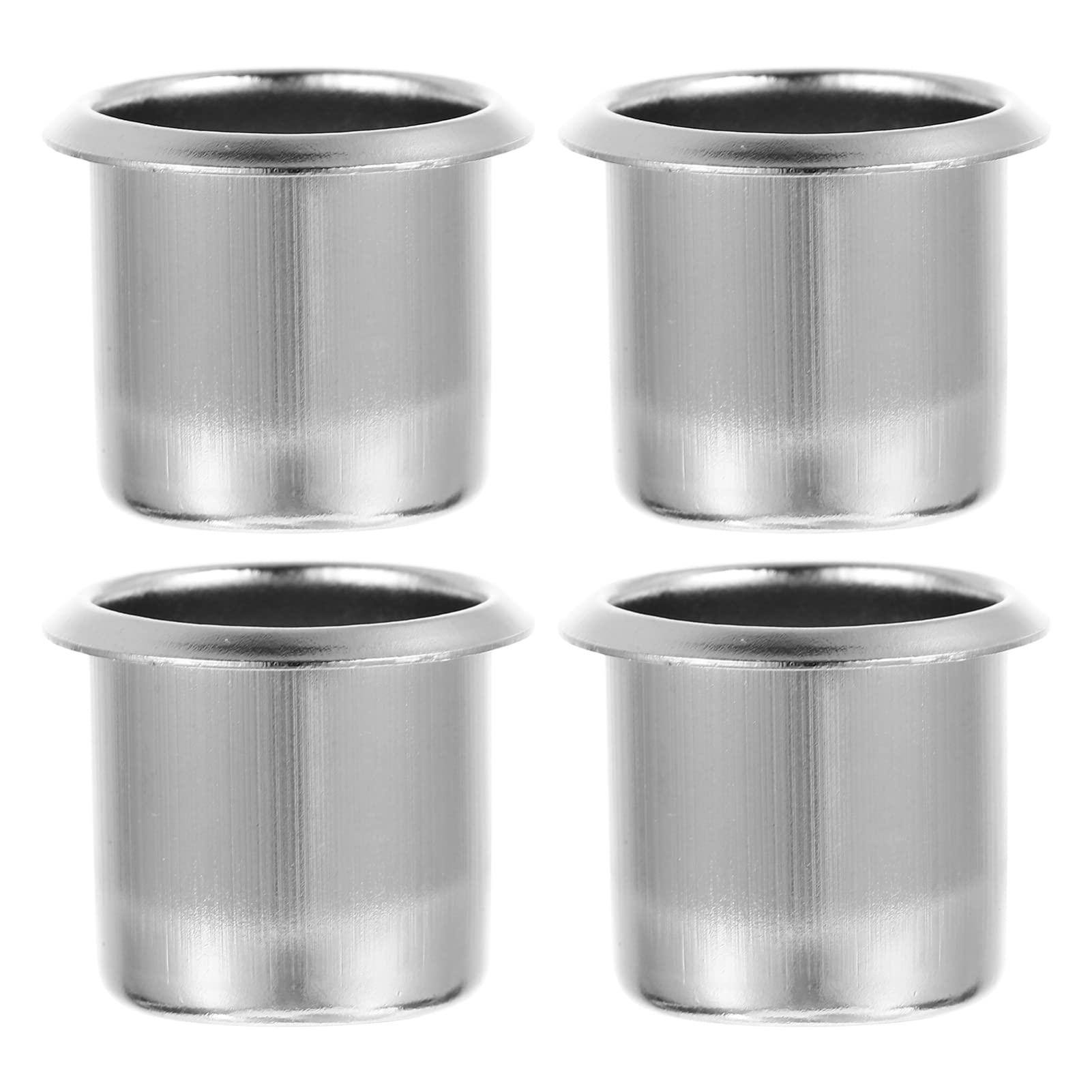 Milisten 4-Piece Reusable Iron Candle Drip Guards - Rustic Pillar Candle Holders with Spikes for Scented & Votive Candles - Perfect for Home Decor, Wedding Centerpieces & Shop Displays
