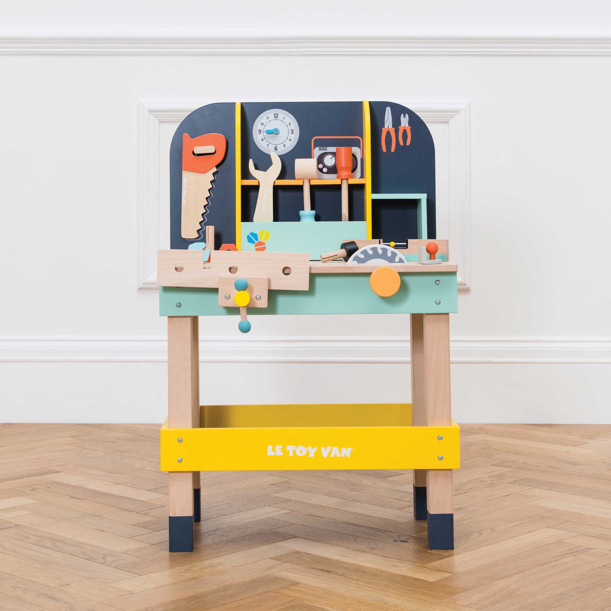 Alex's Work Bench - Heavy Duty Adjustable Workbench for DIY, Woodworking & Garage Projects - Perfect for Home Workshops, Crafting & Repair Stations