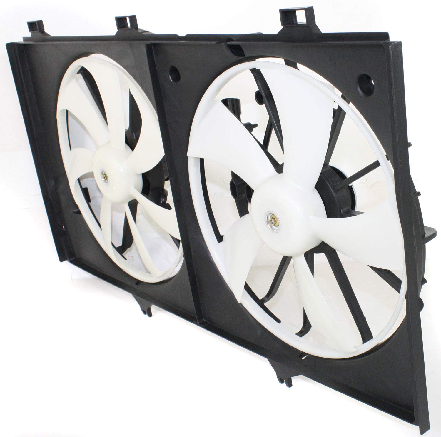 Go-Parts Radiator Fan Assembly Compatible with 2007-2011 Toyota Camry, 2005-2012 Avalon, 2009-2016 Venza (3.5L Engine, Non-Tow Package) - Direct Replacement for OEM Cooling System - Perfect for Daily Commute & Road Trips