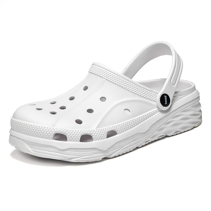 **Men's Sports Sandals - Lightweight Indoor/Outdoor Hiking & Beach Shoes - Garden Clogs & Mules for Walking, Travel & Casual Wear**