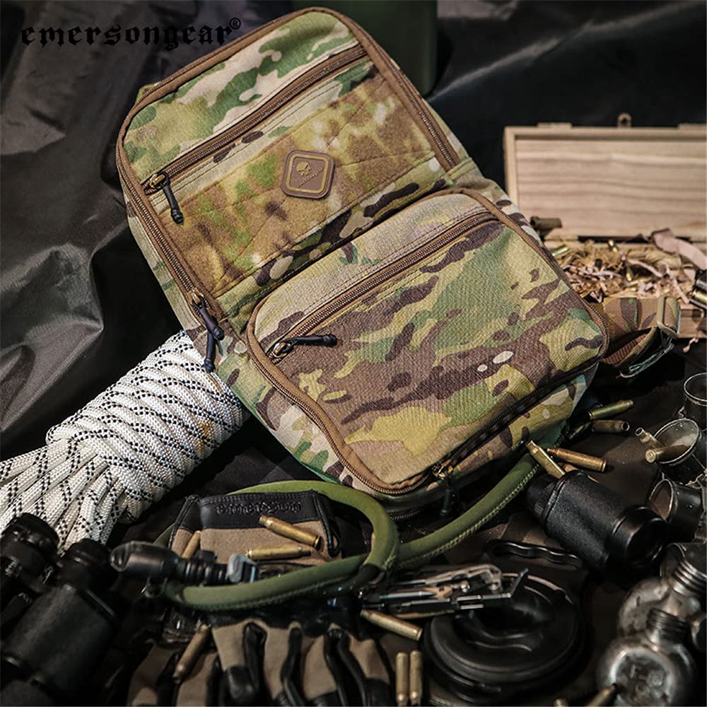 EmersonGear Tactical Backpack for Men - Military Assault Pack 24L, Durable Molle Vest Compatible Daypack for Hiking, Camping & Outdoor Adventures