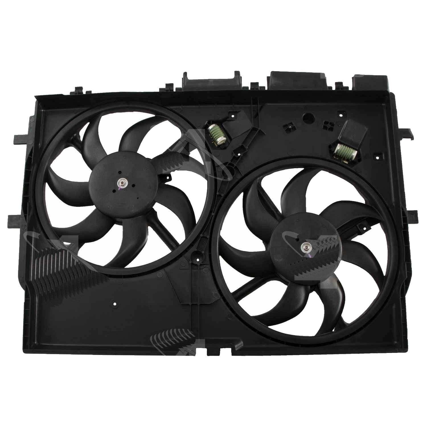 Dual Radiator and Condenser Fan Assembly Compatible with 2014-2022 Ram ProMaster 1500 2500 3500 & Rapid - Heavy Duty Cooling System Replacement - Perfect for Hot Weather & Towing Scenarios