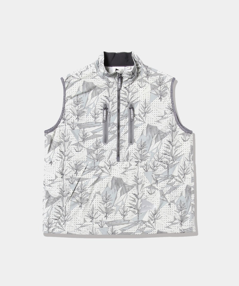Gramicci x and wander Brushed Nylon Vest for Men & Women - Lightweight Outdoor Hiking Jacket for Camping, Travel & Urban Exploration