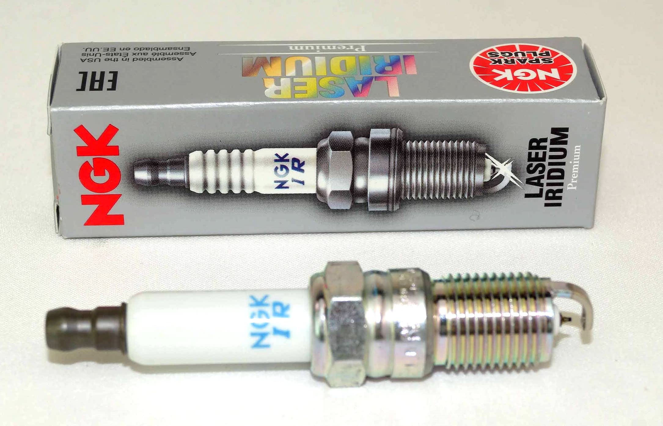 NGK #5599 Laser Iridium Spark Plug ITR4A15 - 6 Pack for High Performance Vehicles | Compatible with Honda, Toyota, Acura | Improves Fuel Efficiency & Engine Power