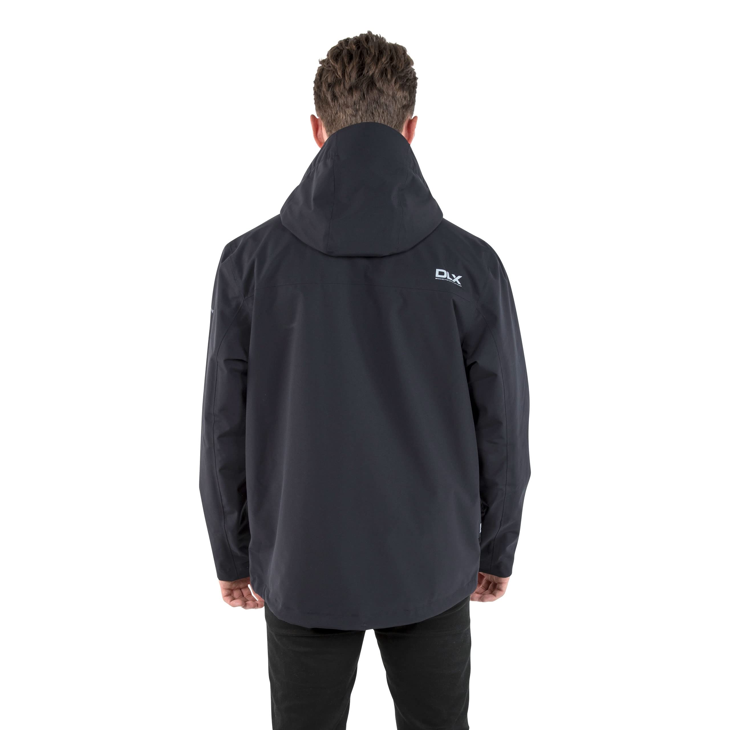 Men's Oswalt DLX Waterproof Jacket - Lightweight Windproof Raincoat for Hiking, Camping & Outdoor Activities