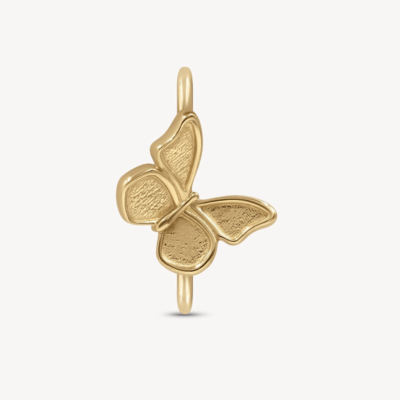 Customizable Mini Golden Butterfly Charm - Elegant Jewelry for Necklaces, Bracelets & DIY Crafts - Perfect for Gifts, Parties & Personal Accessories