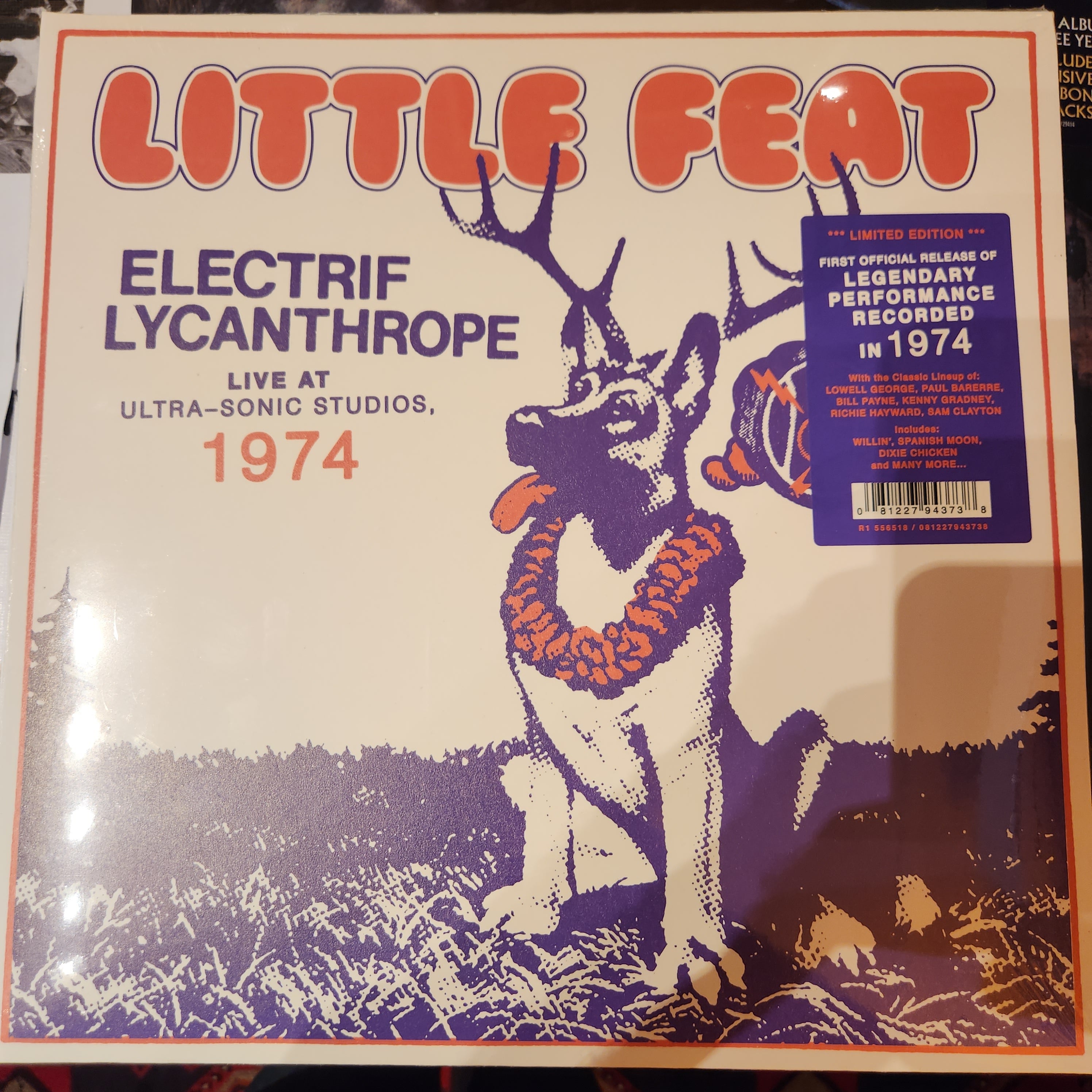 Little Feat - Electrif Lycanthrope: Live at Ultra Sonic (Special Edition 2LP Vinyl) | Limited Edition Live Album for Music Collectors & Vinyl Enthusiasts | Perfect for Home Listening & Gifts