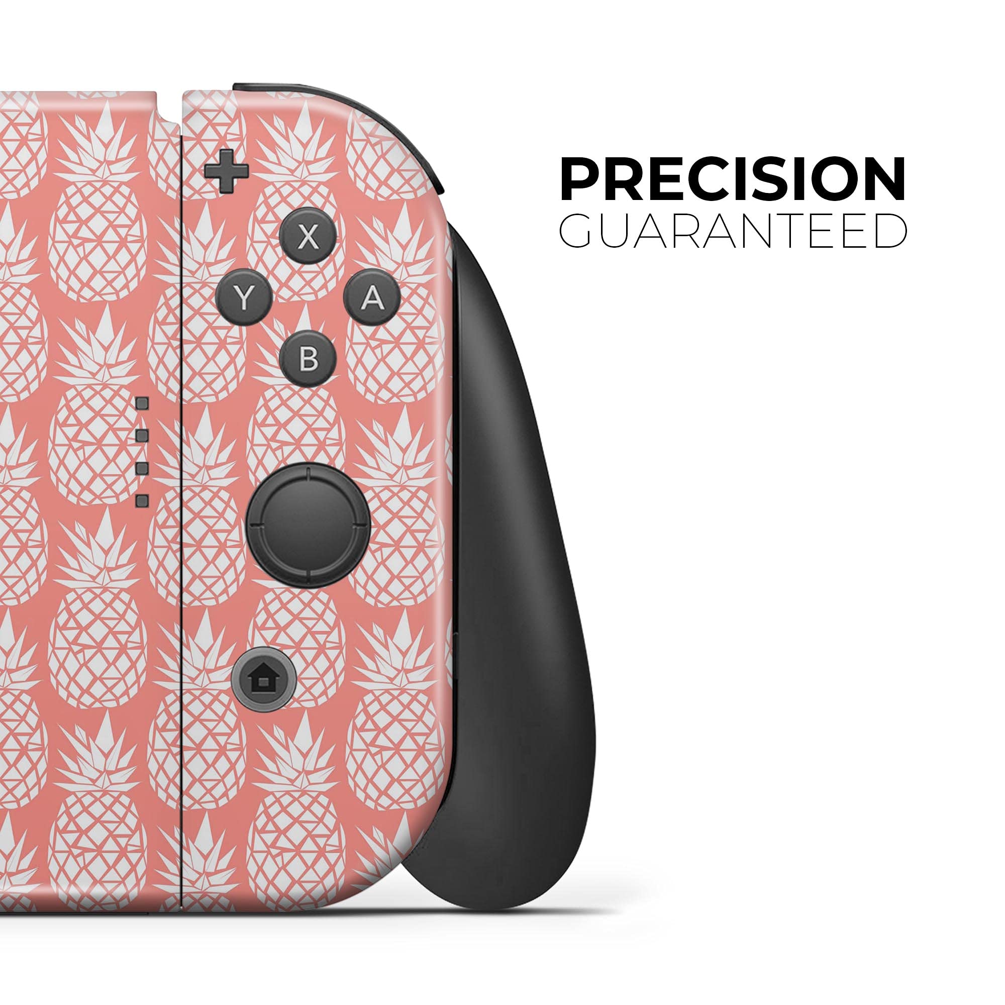 Nintendo Switch Skin Decal Cover - Tropical Pineapple Design, Scratch-Resistant Removable Vinyl Wrap for Switch Console (Compatible with All Models) - Perfect for Summer Gaming & Tropical Themed Decor