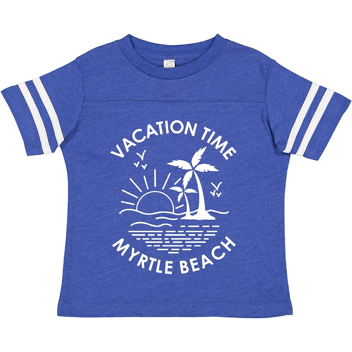 Inktastic Myrtle Beach Vacation Toddler T-Shirt - Cute Travel Souvenir for Kids, Beach Trip Outfit, Family Holiday Gift