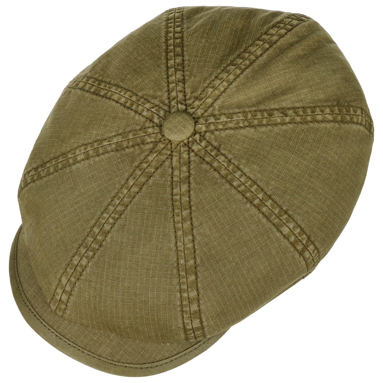 Stetson Hatteras Ripstop Flat Cap for Men - Durable & Lightweight Outdoor Hat for Fishing, Hiking, and Casual Wear