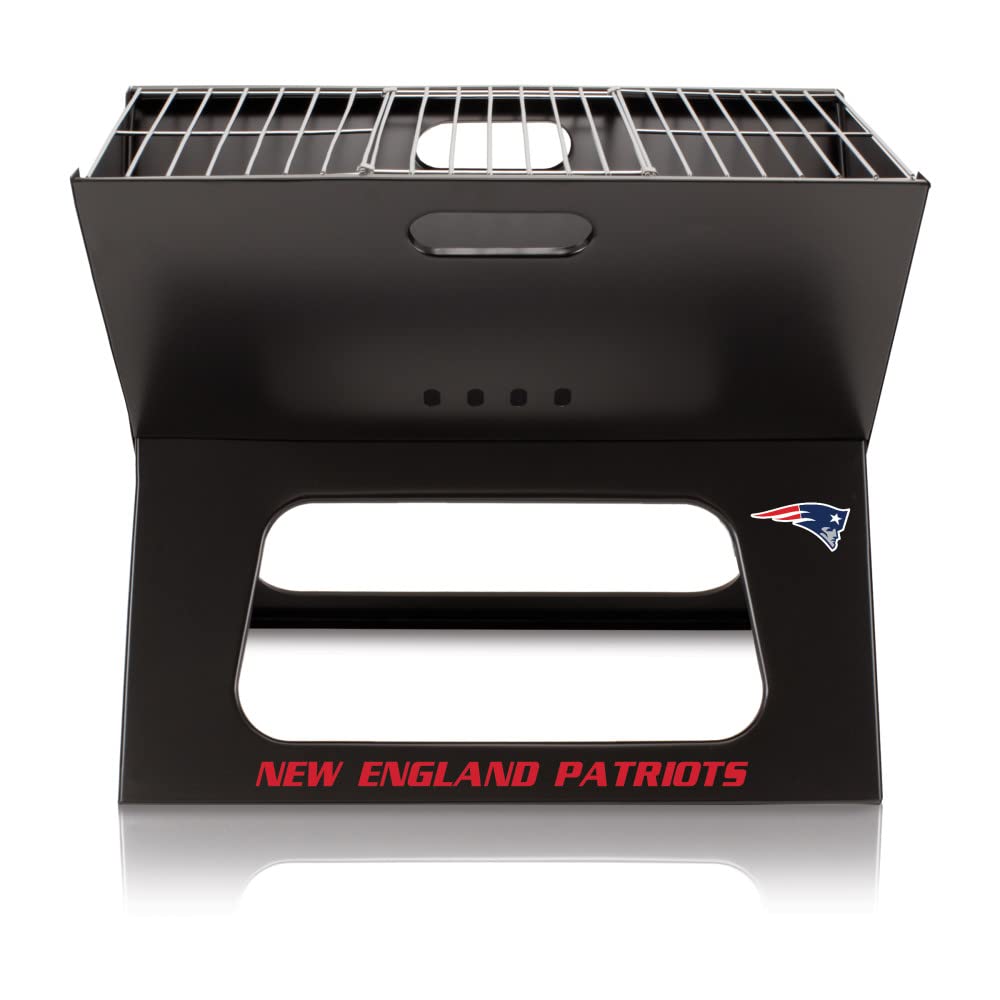 Portable NFL X-Grill Charcoal BBQ Grill for Camping, Tailgating & Outdoor Cooking - Perfect for Backyard, Picnics & Game Day Parties