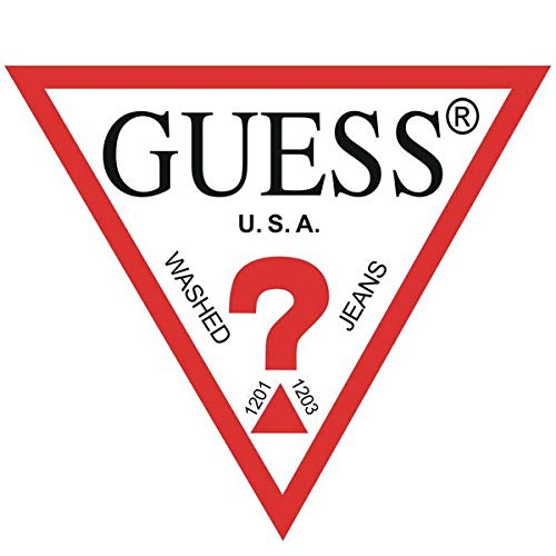 GUESS Women's Blue & Rose Gold-Tone Crystal Accent Silicone Watch - Fashionable Accessory for Everyday Wear, Office & Special Occasions