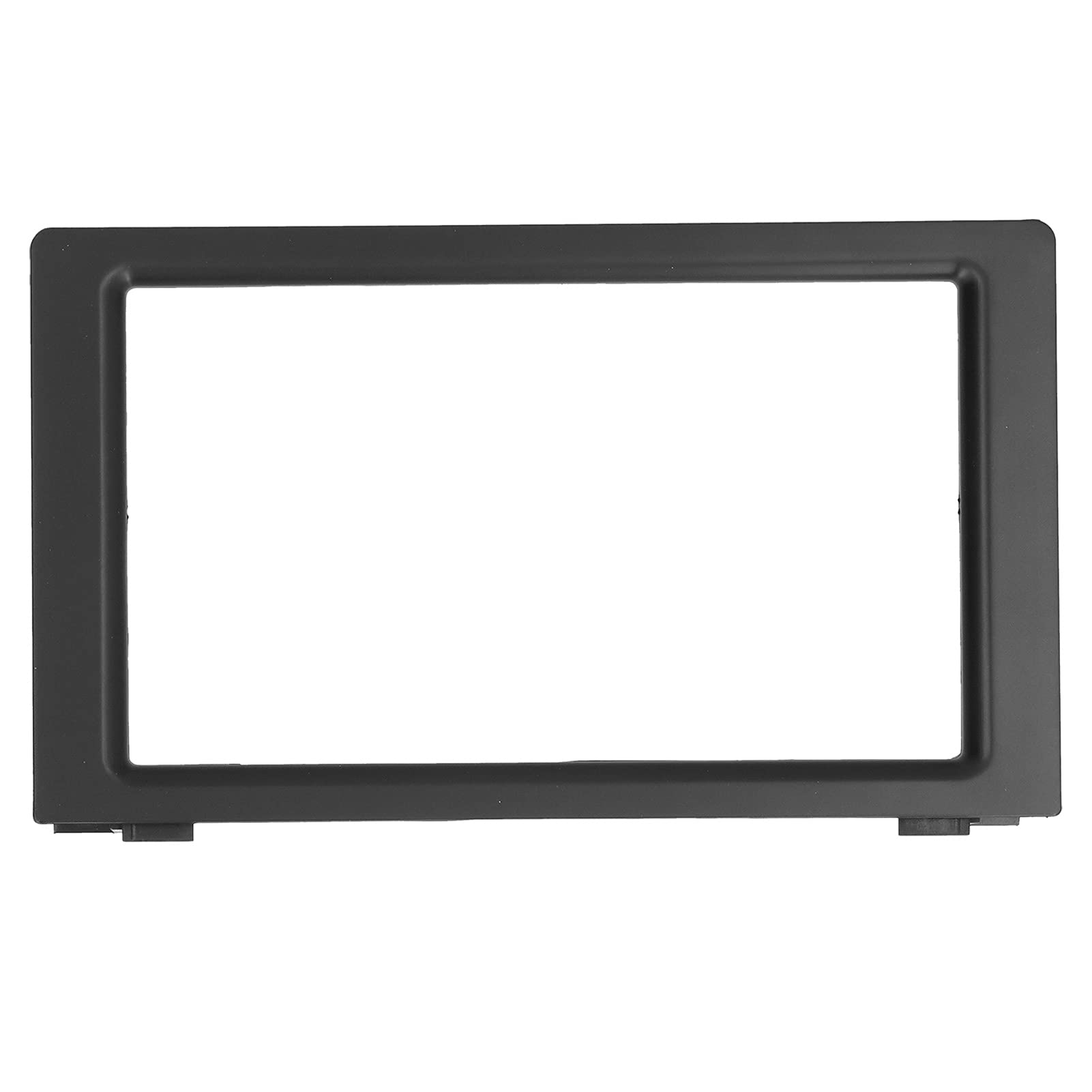 Qiilu Double DIN Car Stereo Dash Kit - Installation Panel for Saab 9-3 (2007-2010) | Compatible with Navigation, Radio & DVD Systems | Perfect for Car Audio Upgrades & Custom Installations