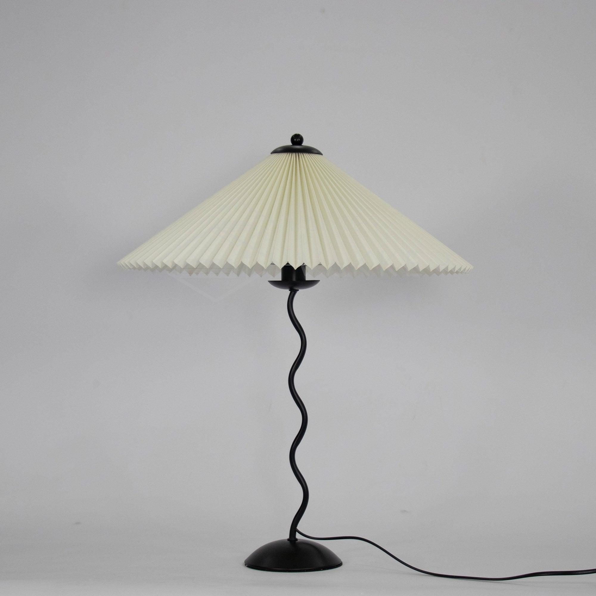 Modern Squiggle Table Lamp - Adjustable LED Desk Light for Home Office, Bedroom & Study - Stylish & Functional Lighting for Reading & Decor