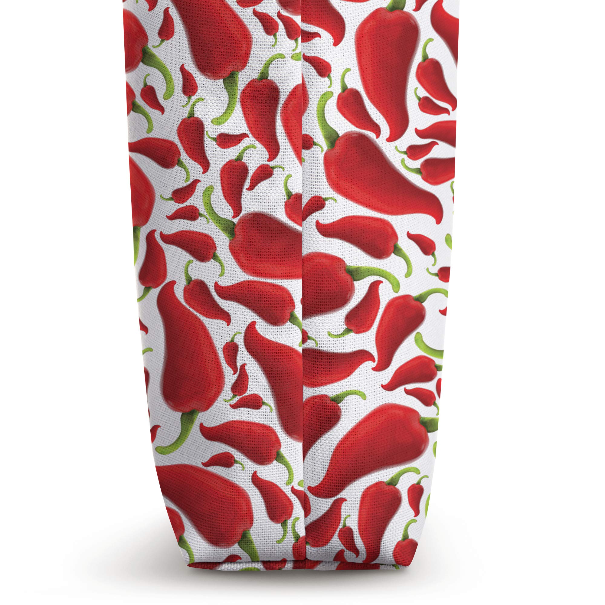 JCombs: Stylish Insulated Chili Tote Bag for Groceries, Picnics & Farmers Market - Perfect for Keeping Food Hot or Cold
