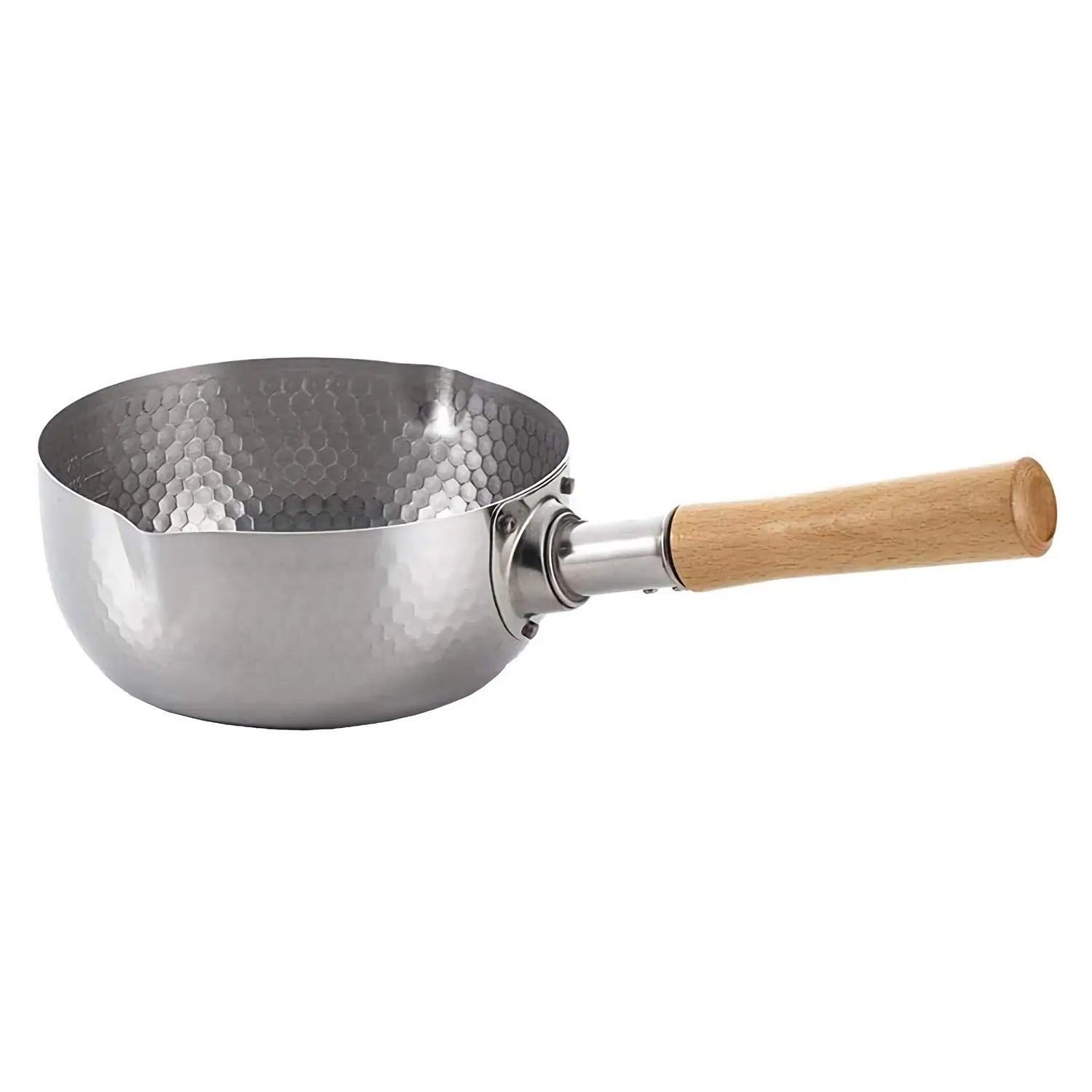 Premium Maruyama Giken Kourikka Stainless Steel Induction-Compatible Yukihira Sauce Pan - Perfect for Home Cooking, Professional Kitchens & Asian Cuisine