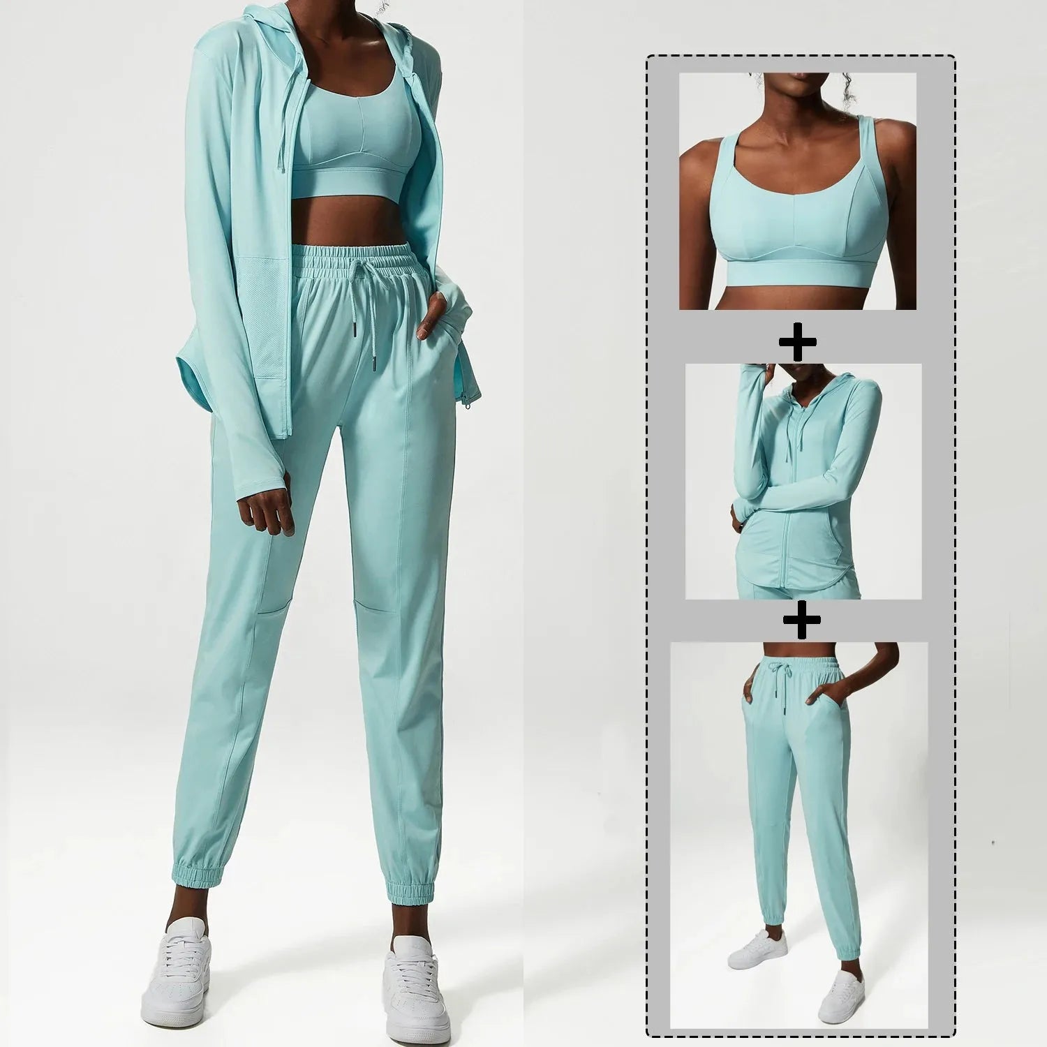 3Pcs Lake green