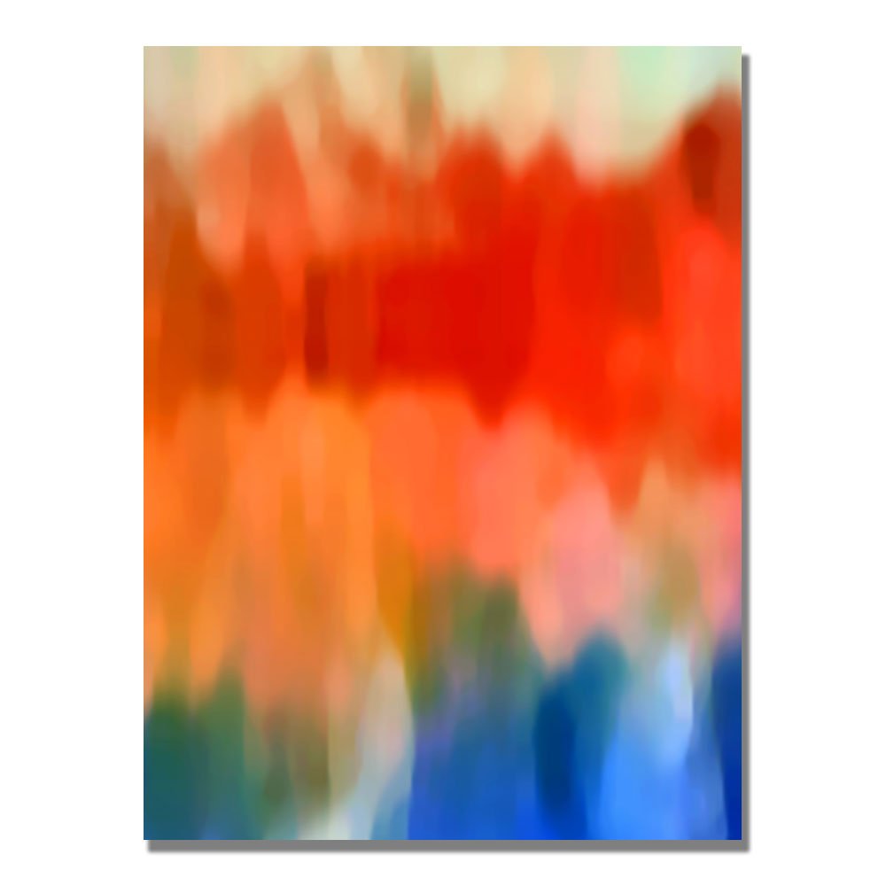 Abstract Watercolor IV by Amy Vangsgard - 22x32 Inch Modern Canvas Wall Art Painting for Living Room, Bedroom & Office Decor
