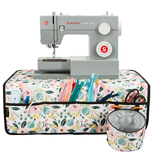 1-Floral With Beige Background