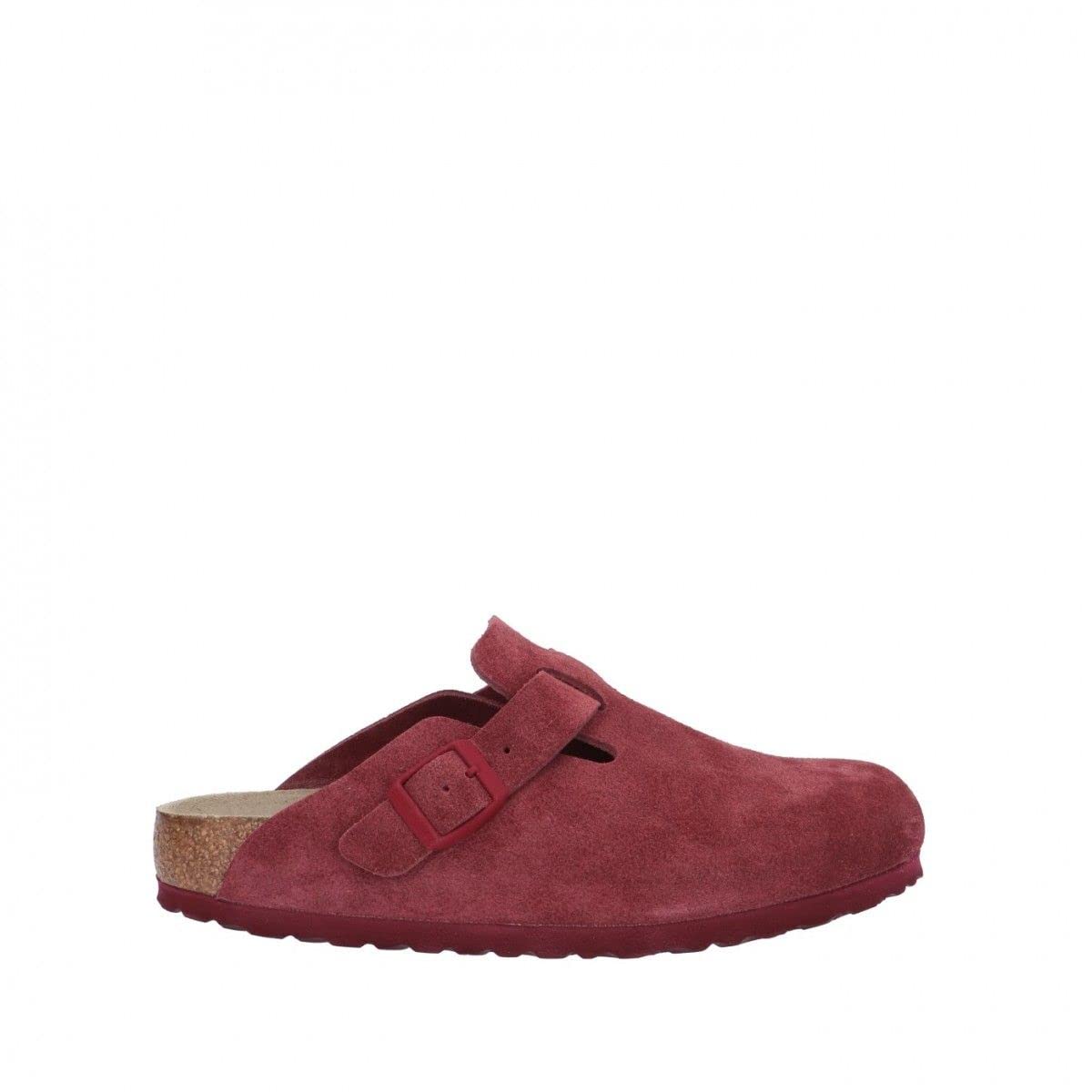 Birkenstock Boston BS Zabot Women's Suede Clogs - Comfortable & Stylish Footwear for Casual Wear, Home, and Office