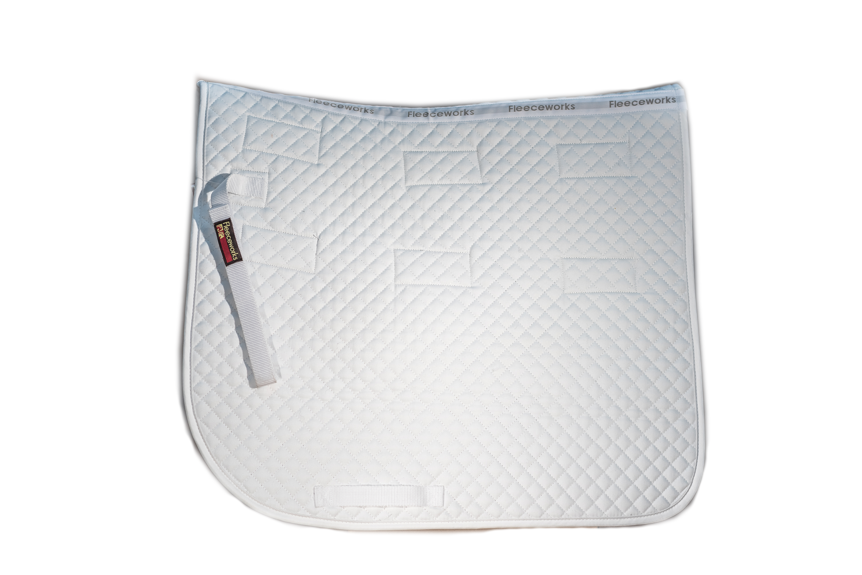 Quilted Dressage Saddle Pads Set - 2 Horse Pads & 1 Sheepskin Insert Panels for Equestrian Riding | Perfect for Training, Competition & Show Jumping